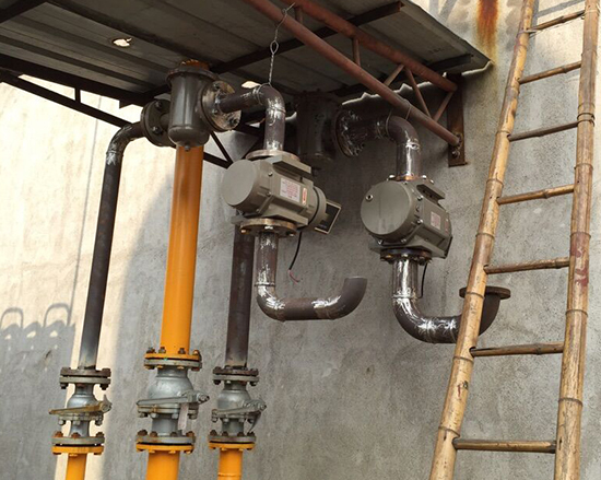 營(yíng)口市某工廠(chǎng)天然氣流量監(jiān)測(cè)